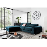 yourhouse24 Ecksofa Grayson Schlafsofa Wohnlandschaft Links Rechts Couch Bettkasten