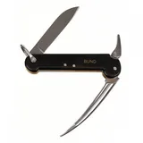 Max Fuchs BW Marine-Taschenmesser, schwarz, Marlspieker