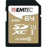 Emtec SDXC Gold+ 64GB Class 10