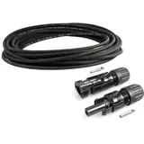 Offgridtec 0005-10001 Easy-Connection Kit 1-4 mm2 10 m Solarkabel und MC4 Stecker
