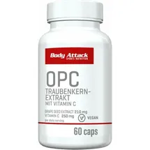 Body Attack OPC Traubenkernextrakt Kapseln 60 St.