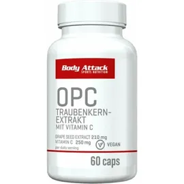 Body Attack OPC Traubenkernextrakt Kapseln 60 St.