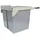 MONSTER SHOP Mülleimer 45 l Silber