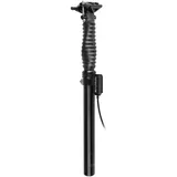 M-Wave SP110-ADJ Sattelstütze, höhenverstellbar durch Hebel, aus Aluminium schwarz, Länge 445 mm, Ø 31,6 mm