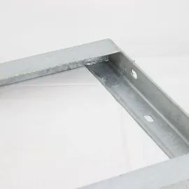 Trutzholm Fahrradständer 2 x Anlehnbügel 90 x 84 cm Ø 49 mm grau