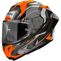Airoh GP 800 Must Schwarz/Grau/Orange S
