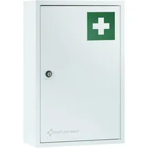 First Aid Only Medizinschrank ohne Füllung weiß