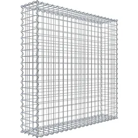Gabiona Gabionenkorb 100 x 100 x 20 cm