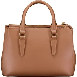 Valentino Zero Re Henkeltasche Kunstleder Brown