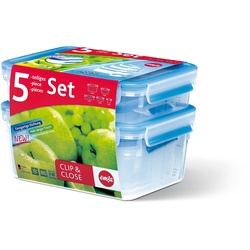 Frischhalte-Set CLIP & CLOSE - transparent