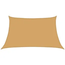 vidaXL Sonnensegel 160 g/m2 Trapez Hellgrau 3/4x2 m Hdpe vidaXL