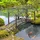 Outsunny Vintage Gartenbrücke 99 x 68 x 53 cm Bronze