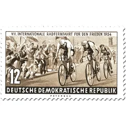 Briefmarken VII. Internationale Radfernfahrt für den Frieden, Michel-Nr. 426-427, postfrisch