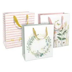 Geschenktragetasche Festlich sortiert BRAUN+CO 1582-25353/PBS 21x18x8cm