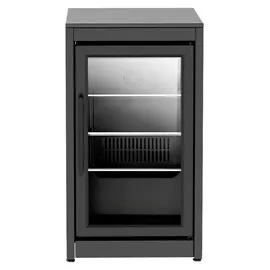 cozze Elements Getränkekühlschrank (63 l, 740 mm hoch, Schwarz)