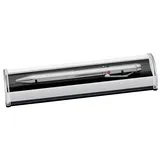 Wedo Vierfarb-Kugelschreiber (mit Schiebemechanik und vier auswechselbaren DIN Kurz-Minen im