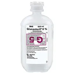 Glucosteril 5% Plastikflasche Infusionslösung