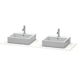 Duravit Konsole XSquare 160x55cm, No w m, m 2 Auss, Beck. beids.