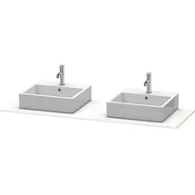 Duravit Konsole XSquare 160x55cm, No w m, m 2 Auss, Beck. beids.