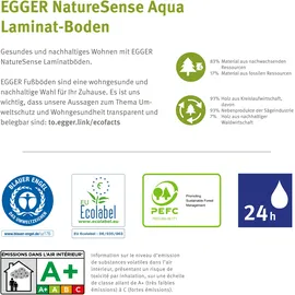 EGGER Nature Sense Aqua 1292 x 246 cm Elva Eiche honig
