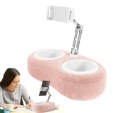 Krmoau Tablet-Ständer mit Kissen, Tablet-Halter Kissen | Verstellbarer Tablet-Halter zum Lesen im Bett - Telefonkissenständer für das Bett, passend für 4,7 bis 13 Zoll Tablets/Telefone, Videos