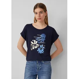 s.Oliver T-Shirt aus Viskosemix im Relaxed Fit - 36
