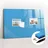 Tulup Magnettafel 60 x 40 cm Blau