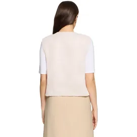 Cartoon Sommerweste mit Taschen in beige 38