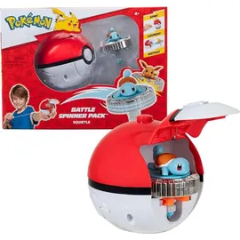 Pokémon Battle Spinner Schiggy - Blau/Rot/Weiß
