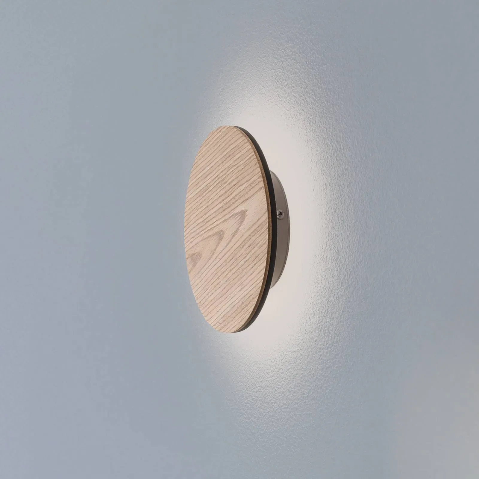 Wandlampe Orios Argon, Holz hell, für Wohn- / Esszimmer, Holz, Modern, Wandleuchte, Wandlampe Innen - 3.1 cm - 20 cm - 20 cm