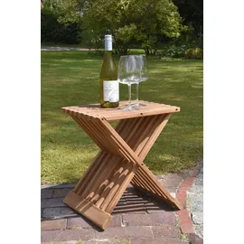 Garden Pleasure FANI Gartentisch 39 x 29 x 44 cm Teak natur