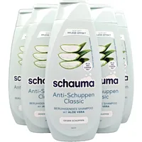 Schauma Anti Schuppen Classic Shampoo Aloe Vera 5x 400ml Neu gegen Schuppen