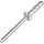 Gesipa Blindniete Flachrundkopf Ø4,8 x 17 mm 250 Stück