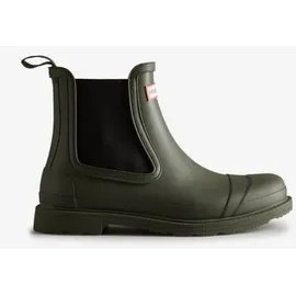 Hunter Boots Commando Chelsea Gummistiefel Dunkelgrün 42
