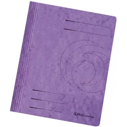 herlitz Schnellhefter DIN A4 Karton violett