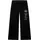 Juicy Couture Sweathose JUICY COUTURE "GOTHIC CROWN OG STRAIGHT LOW RISE PANTS. Damen", Damen, Gr. S, EURO-Größen, schwarz, Samt, 95% Polyester, 5% Elasthan, Hosen Sweathose, Trainingshose Damen, Sweathose, Velour, Jogginghose mit Glitzer, Sale