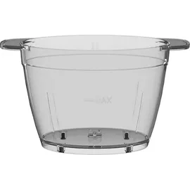 Grundig - CH 5320 Zerkleinerer und Mixer - 0,5 L Kapazität, Glasbehälter - 500 W Leistung, Zwei Geschwindigkeitsstufen, Ein-Hand-Bedienung - Edelstahlmesser, Rutschfester Stand - Grau