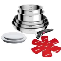 TEFAL INGENIO COOK EAT TOPFSET 8-TEILIG PFANNEN TÖPFE DECKELN GRIFF MIT GESCHENK
