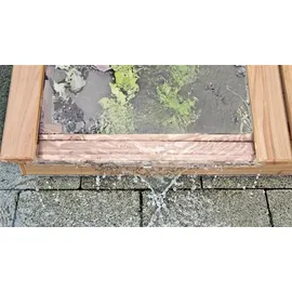 Delta Frühbeet Holz 119 x 80 x 21 cm Braun
