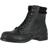 ELTEN NIKOLA black Mid ESD S2, Damen, Leder, Stahlkappe, leicht, elegant, Schwarz,