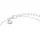 Tom Tailor Seestern-Optik Armband Silber 925 mit Zirkonia 2101255 Größe 20 cm