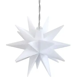 Expo Börse Lichterkette mit 10 Sternen LED und Timer Batteriebetrieb