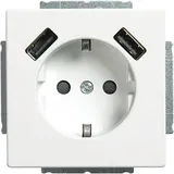 Busch-Jaeger USB-Steckdose 2x 2 St. Weiß