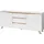 byLIVING Valentin Sideboard 180 x 76 x 38 cm Weiß Holzwerkstoff/Melamin