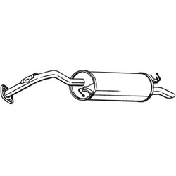 Endschalldämpfer BOSAL 279-423