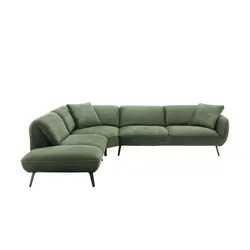 pop Ecksofa  Ventus ¦ grün ¦ Maße (cm): B: 304 T: 246.0