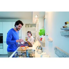 Philips LED GU5.3 Lampe, 4.4 W, Reflektor silber, 36°