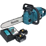 Makita DUC 357 RT2X3 Akku Kettensäge 18 V 35 cm Brushless + 2x Akku 5,0 Ah + Ladegerät