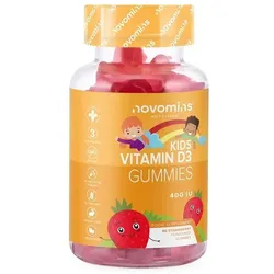 Novomins Vitamin-D-Gummies für Kinder – 3-Monats-Vorrat Gummibärchen 90 St