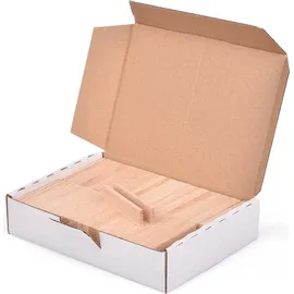 Metrie 200 Stück 1/4 Holzstäbchen
